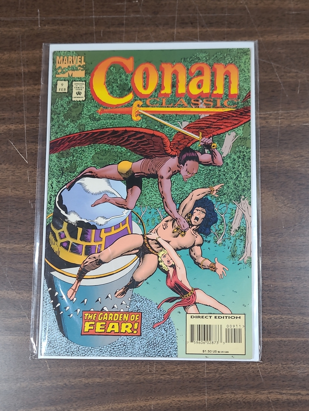 Marvel Conan Classic Comic Book #9 February Bagged